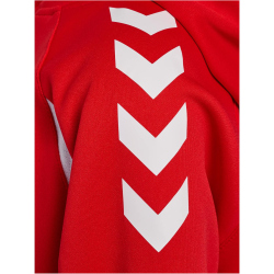 hummel hmlCORE 2.0 Hoodie Kinder 3946 - true red/white 116