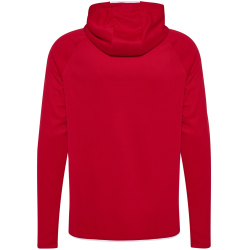 hummel hmlCORE 2.0 Hoodie 3946 - true red/white XS
