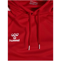 hummel hmlCORE 2.0 Hoodie 3946 - true red/white XS