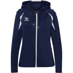 hummel hmlCORE 2.0 Zip Hoodie Damen 7929 - marine/white XS