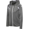 hummel hmlCORE 2.0 Zip Hoodie Damen 1299 - steel gray/white XS