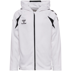 hummel hmlCORE 2.0 Zip Hoodie Kinder 9124 - white/black 116