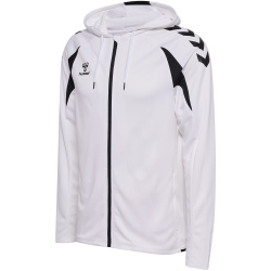 hummel hmlCORE 2.0 Zip Hoodie Herren 9124 - white/black S