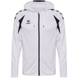 hummel hmlCORE 2.0 Zip Hoodie Herren 9124 - white/black S