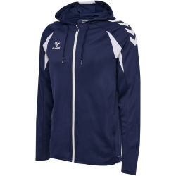 hummel hmlCORE 2.0 Zip Hoodie Herren 7929 - marine/white S