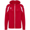 hummel hmlCORE 2.0 Zip Hoodie Herren 3946 - true red/white S