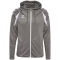 hummel hmlCORE 2.0 Zip Hoodie Herren 1299 - steel gray/white S