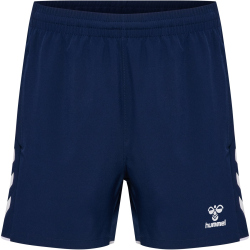 hummel hmlCORE 2.0 Woven Shorts Damen 7929 - marine/white XS