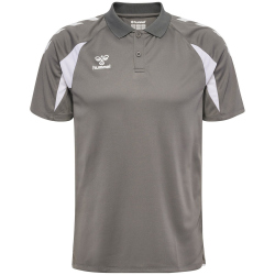 hummel hmlCORE 2.0 Poloshirt 1299 - steel gray/white XS