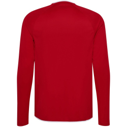 hummel hmlCORE 2.0 langarm Trikot 3946 - true red/white S