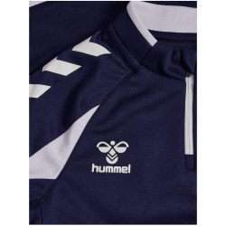 hummel hmlCORE 2.0 1/2-Zip Sweatshirt Kinder 7929 - marine/white 164