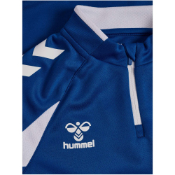 hummel hmlCORE 2.0 1/2-Zip Sweatshirt Kinder 7691 - true blue/white 164