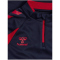 hummel hmlCORE 2.0 1/2-Zip Sweatshirt Kinder 7276 - marine/true red 164