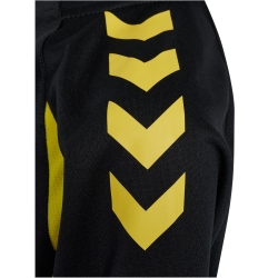 hummel hmlCORE 2.0 1/2-Zip Sweatshirt Kinder 5138 - black/blazing yellow 164