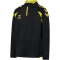 hummel hmlCORE 2.0 1/2-Zip Sweatshirt Kinder 5138 - black/blazing yellow 164
