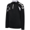 hummel hmlCORE 2.0 1/2-Zip Sweatshirt Kinder 2114 - black/white 116