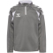 hummel hmlCORE 2.0 1/2-Zip Sweatshirt Kinder 1299 - steel gray/white 116