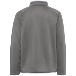 hummel hmlCORE 2.0 1/2-Zip Sweatshirt Kinder 1299 - steel gray/white 164