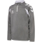 hummel hmlCORE 2.0 1/2-Zip Sweatshirt Kinder 1299 - steel gray/white 164