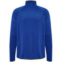 hummel hmlCORE 2.0 1/2-Zip Sweatshirt 8606 - true blue/blazing yellow S