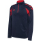 hummel hmlCORE 2.0 1/2-Zip Sweatshirt 7276 - marine/true red S
