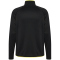 hummel hmlCORE 2.0 1/2-Zip Sweatshirt 5138 - black/blazing yellow XS