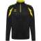 hummel hmlCORE 2.0 1/2-Zip Sweatshirt 5138 - black/blazing yellow S
