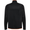 hummel hmlCORE 2.0 1/2-Zip Sweatshirt 2461 - black/orange tiger S