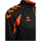 hummel hmlCORE 2.0 1/2-Zip Sweatshirt 2461 - black/orange tiger S