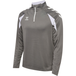 hummel hmlCORE 2.0 1/2-Zip Sweatshirt 1299 - steel gray/white S