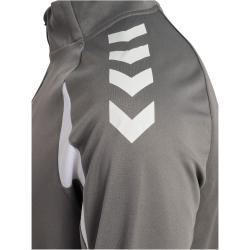 hummel hmlCORE 2.0 1/2-Zip Sweatshirt 1299 - steel gray/white S