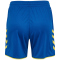 hummel hmlCORE 2.0 Shorts Damen 8606 - true blue/blazing yellow XS