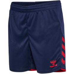hummel hmlCORE 2.0 Shorts Damen 7276 - marine/true red XS