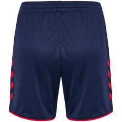 hummel hmlCORE 2.0 Shorts Damen 7276 - marine/true red XS