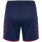 hummel hmlCORE 2.0 Shorts Damen 7276 - marine/true red XS
