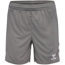 hummel hmlCORE 2.0 Shorts Damen 1299 - steel gray/white XS