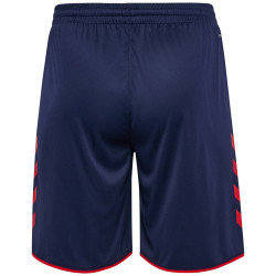 hummel hmlCORE 2.0 Shorts Herren 7276 - marine/true red S
