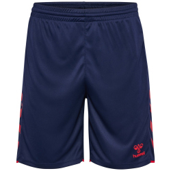 hummel hmlCORE 2.0 Shorts Herren 7276 - marine/true red S