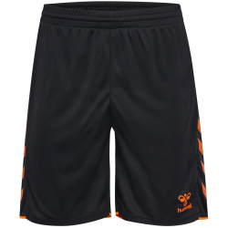 hummel hmlCORE 2.0 Shorts Herren 2461 - black/orange tiger S