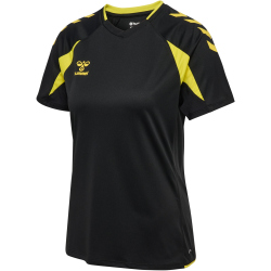 hummel hmlCORE 2.0 Trikot Damen 5138 - black/blazing yellow S