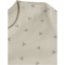hummel hmlMINI Bee Print langarm Baby-Body 1940 - silver birch 56
