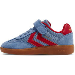 hummel VM78 CPH Sneaker mit Klettverschluss Kinder 7878 - faded denim/crimson 32