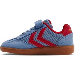 hummel VM78 CPH Sneaker mit Klettverschluss Kinder 7878 - faded denim/crimson 32