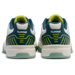 hummel All Court Hallenschuhe 9990 - white/green/yellow 36