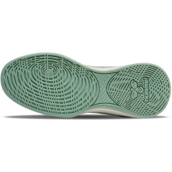 hummel All Court Hallenschuhe 9990 - white/green/yellow 36