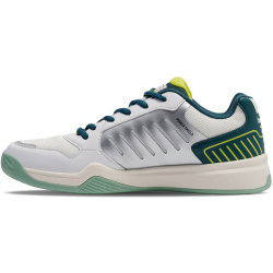 hummel All Court Hallenschuhe 9990 - white/green/yellow 36