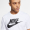 NIKE Sportswear T-Shirt Herren 101 - white/black S