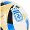 adidas AFA Argentinien 2025 Fußball Miniball JN7285 - white/icey blue/glory blue/black