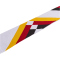 adidas DFB Deutschland Schal 2026 KC6688 - white/black/team power red 2/collegiate gold