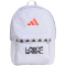 adidas Classic Tape Lamine Yamal Rucksack KH1560 - white/lucid red